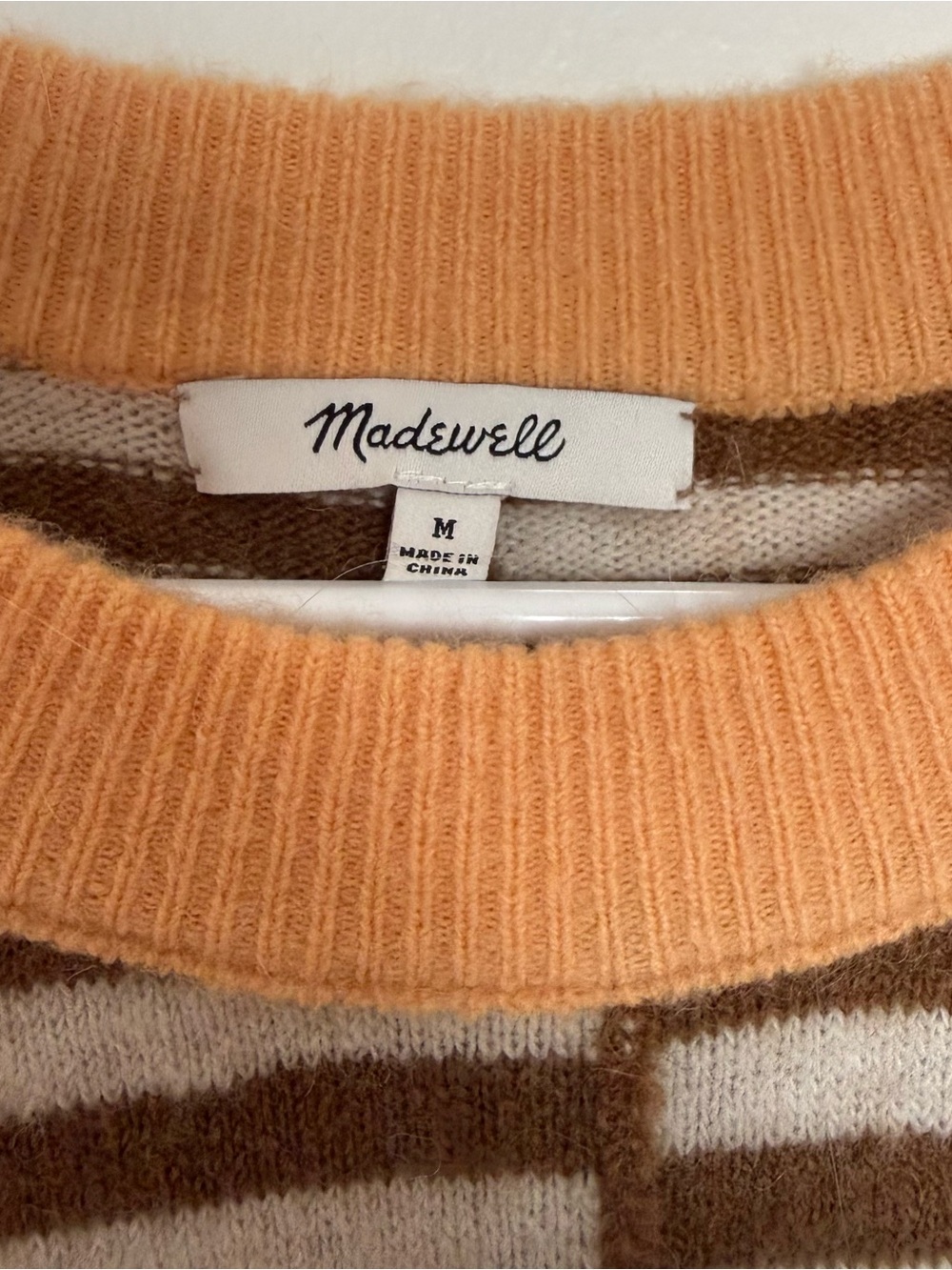Madewell Stripe-Play Smithe Pullover Sweater in Coziest Yarn - Picture 6 of 7